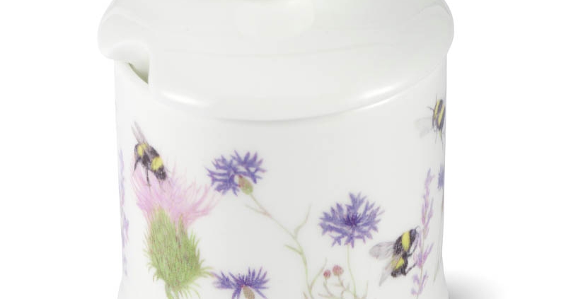 Bee and Flower Jam/ Honey Pot