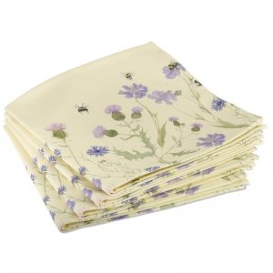 Bee and Flower Napkins